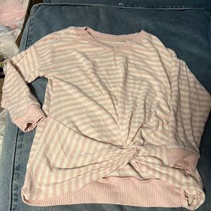 Pink sweater